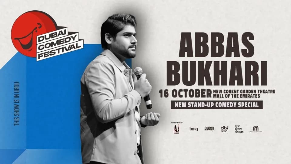 Abbas Bukhari Live at Dubai Comedy Festival - Image 1