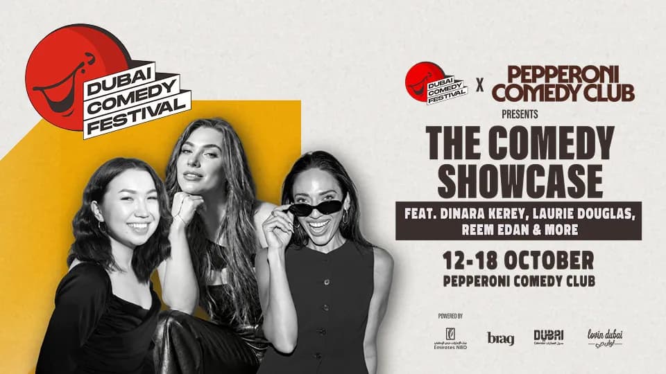 DCF x Pepperoni Comedy Club Comedy Showcase in Dubai - Image 1