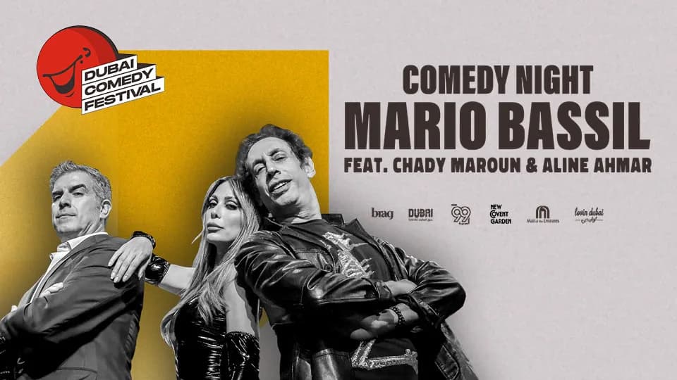 Mario Bassil & Friends Live at Dubai Comedy Festival - Image 1