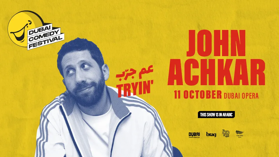 John Achkar Live at Dubai Comedy Festival 2025 - Image 1