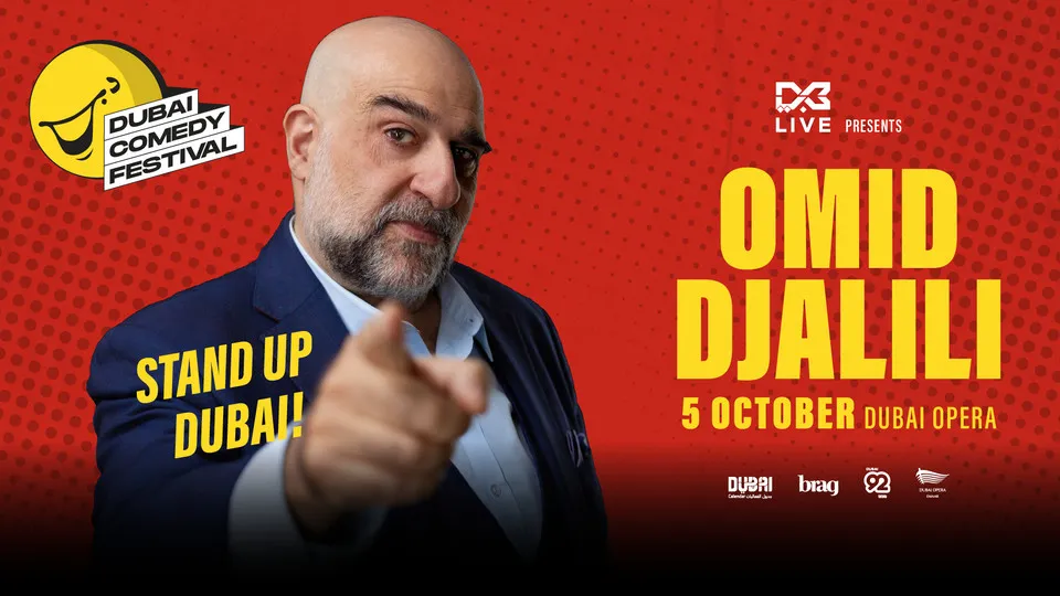 Omid Djalili Live at Dubai Comedy Festival 2025 - Image 1