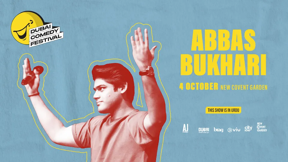 Abbas Bukhari Live at Dubai Comedy Festival Playhouse Studio Theatre, Mall of the Emirates - Image 1