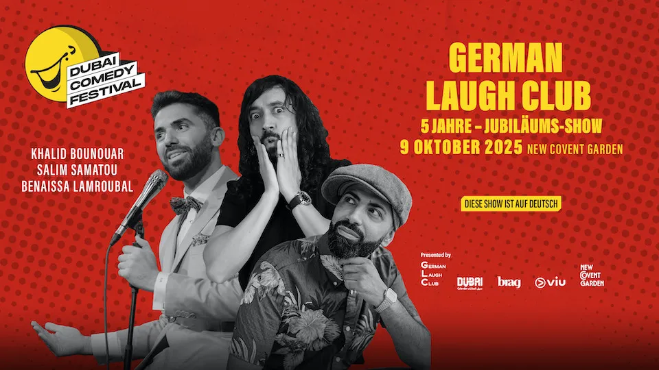 German Laugh Club 5-Year Anniversary Live at Dubai Comedy Festival - Image 1