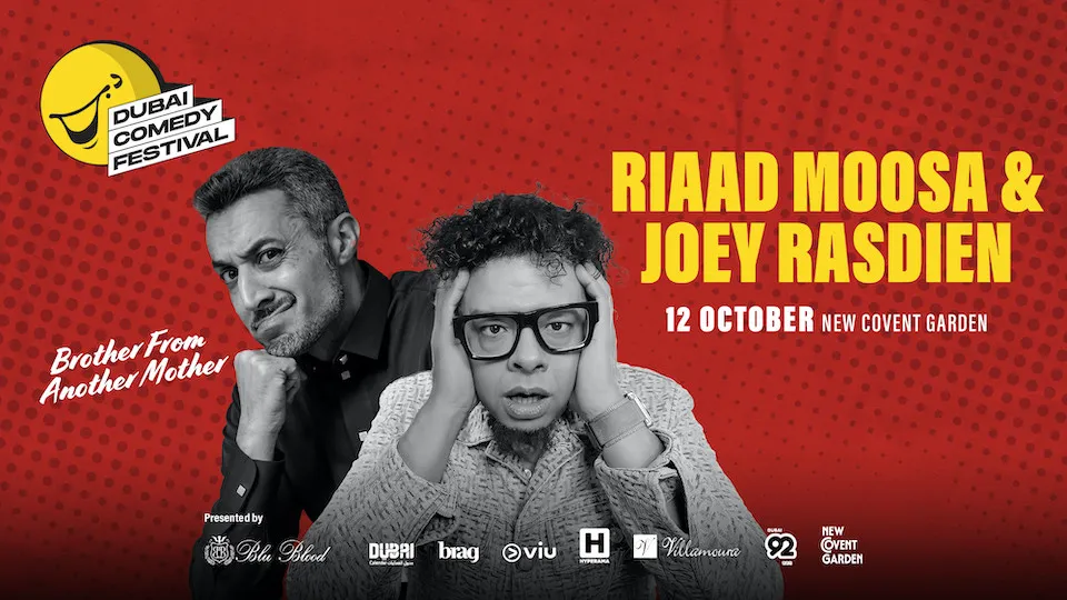 Brother from Another Mother: Riaad Moosa &#038; Joey Rasdien Live at Dubai Comedy Festival 2025 - Image 1